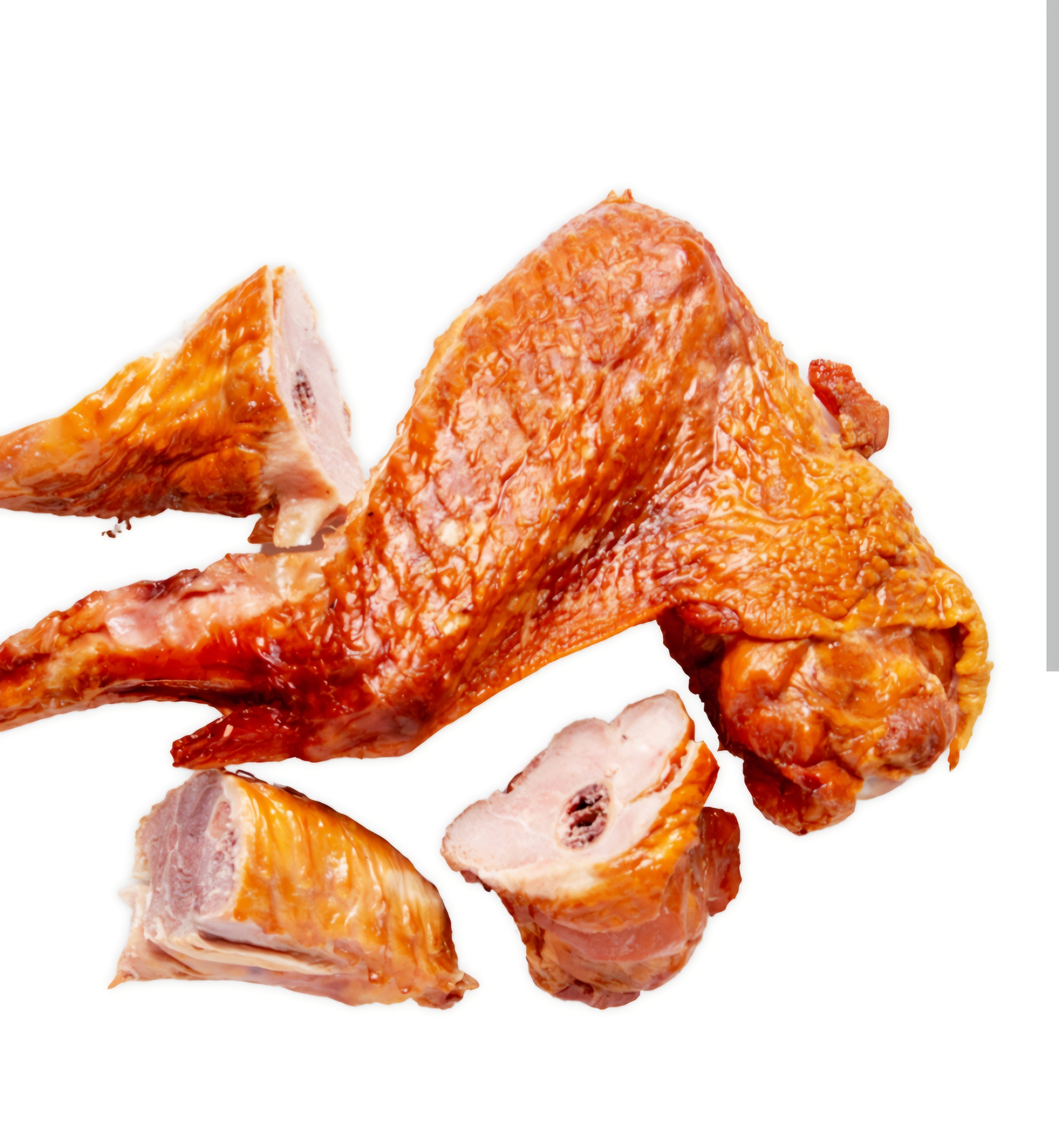 Smoked Turkey Wings and Tights