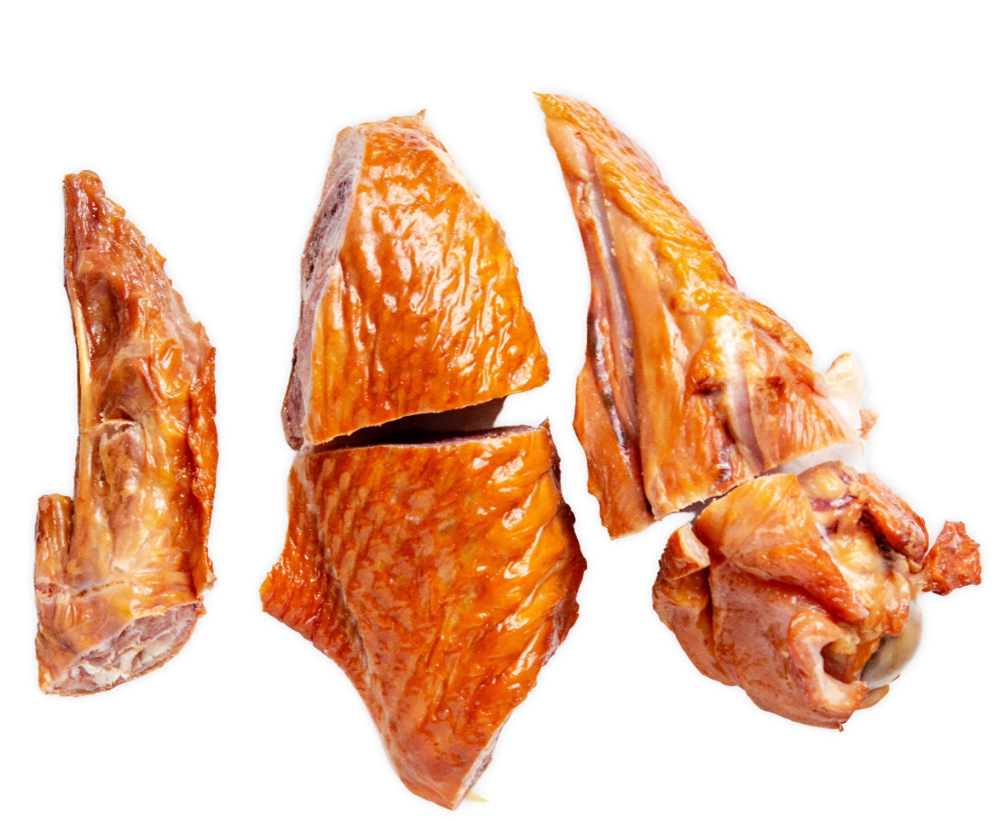 Smoked Turkey Wings and Tights